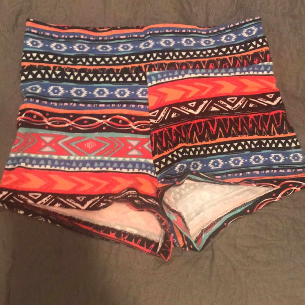 High Waisted Shortie Shorts